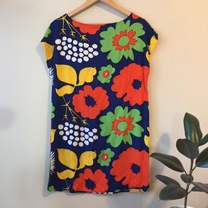 Marinekko for Target bright floral tunic dress